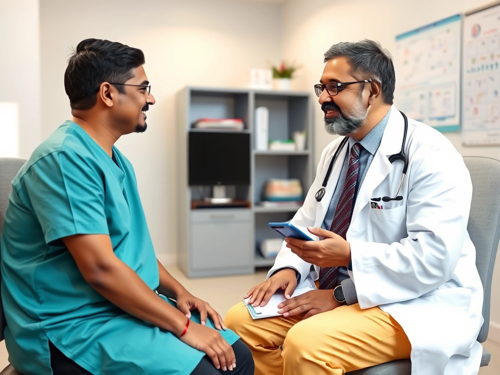 Doctor consultation at A.K.N Nursing Homes